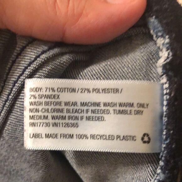 isabel 12 Dark Wash Blue Maternity Skinny Jeans - Picture 14 of 16